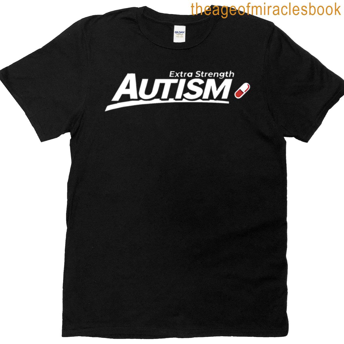 Autism Strength Funny Tylenol Active T-shirt