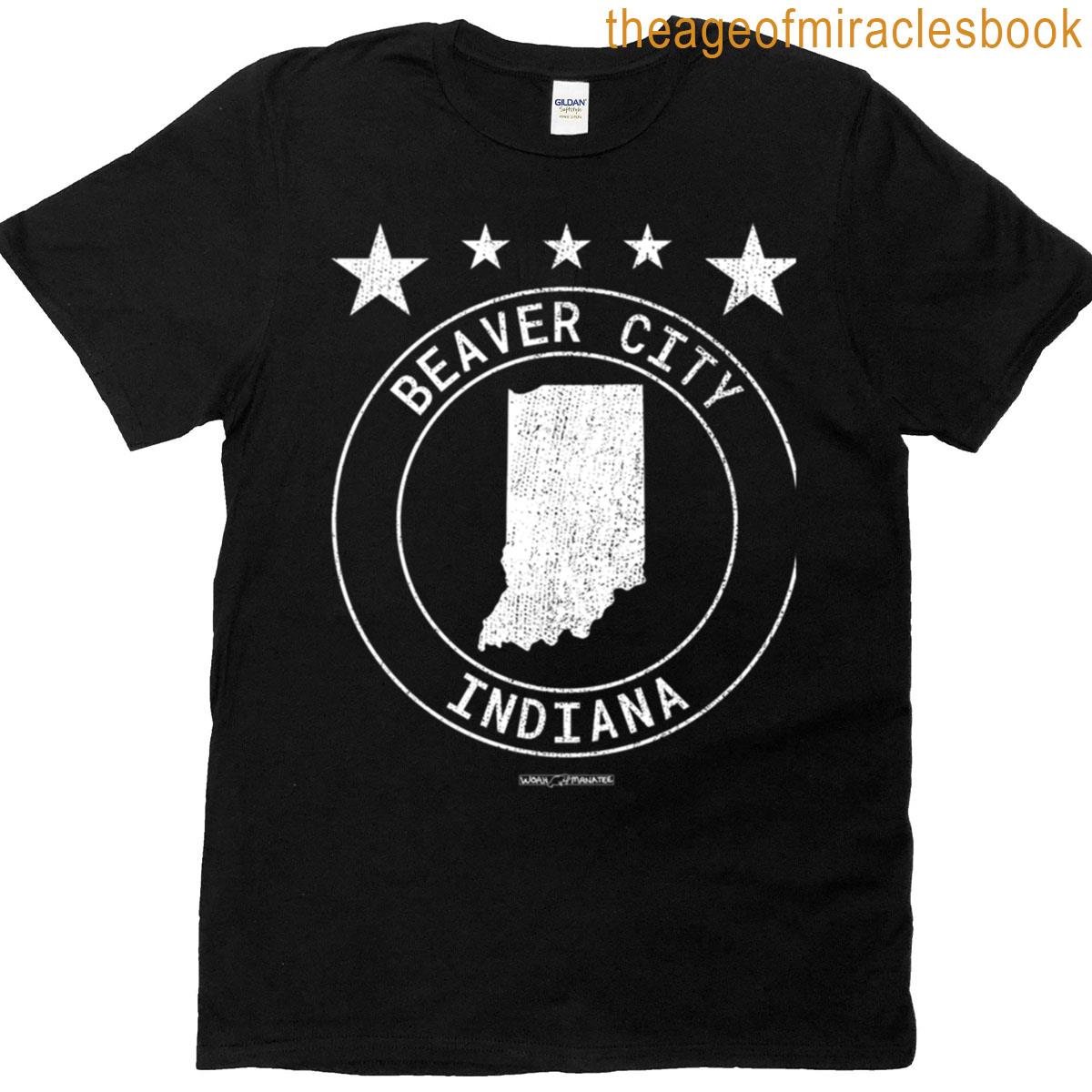 Beaver City Indiana Oversized T-shirt