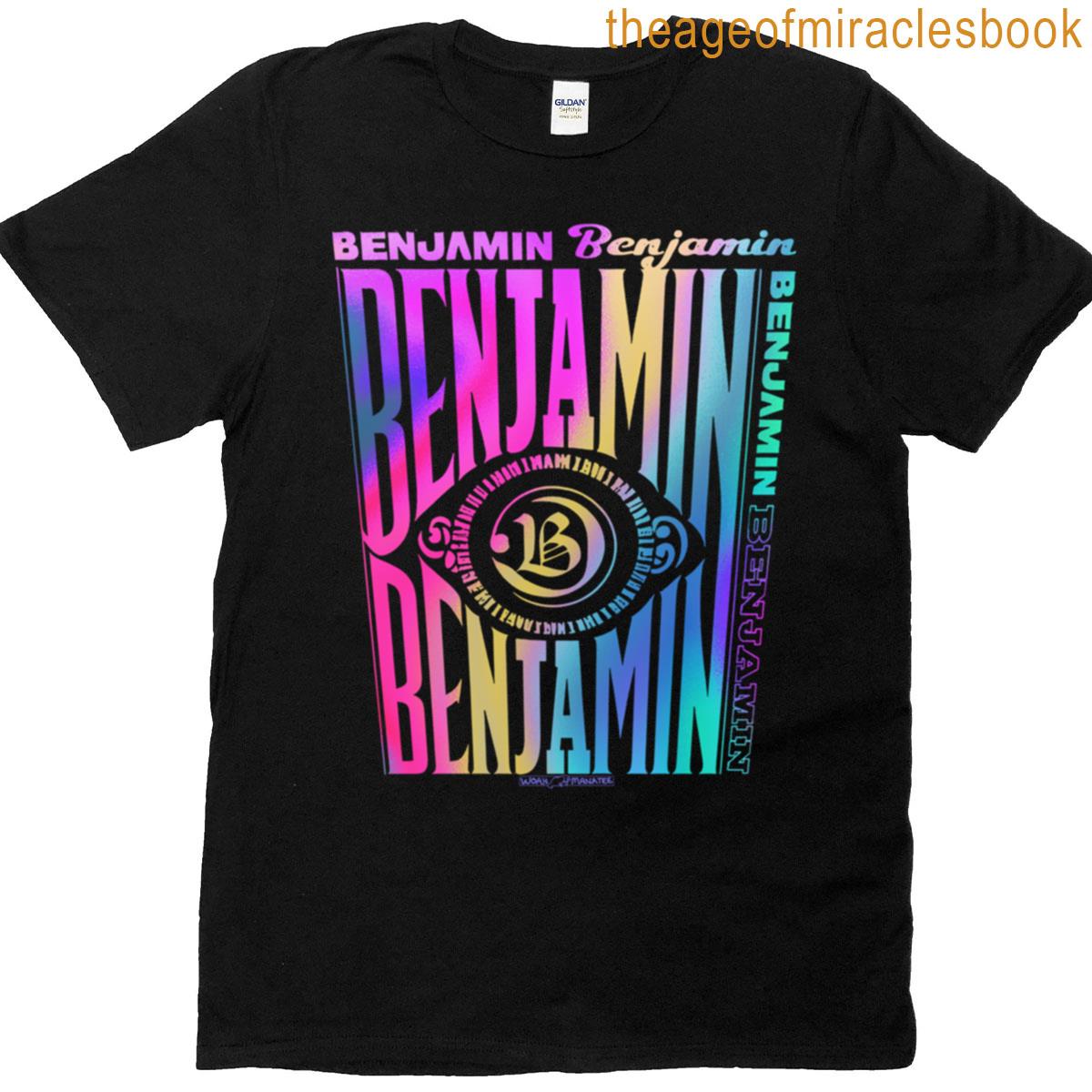 Benjamin Name Oversized T-shirt