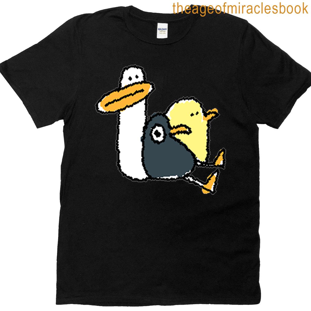 Bird Party Oversized T-shirt