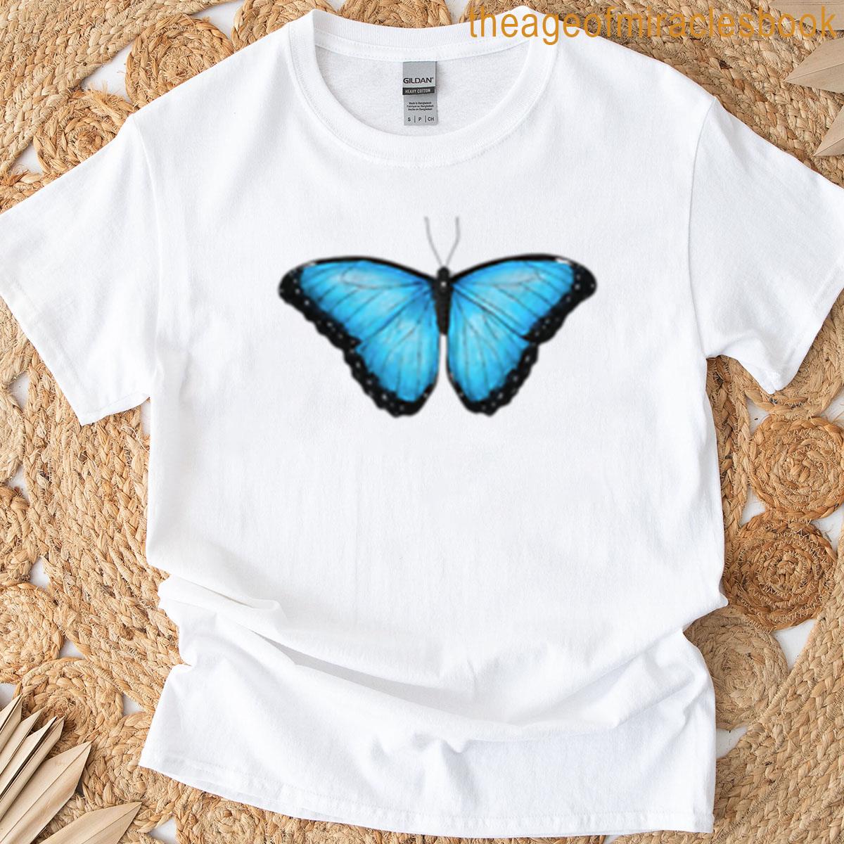 Blue Morpho Butterfly T-shirt