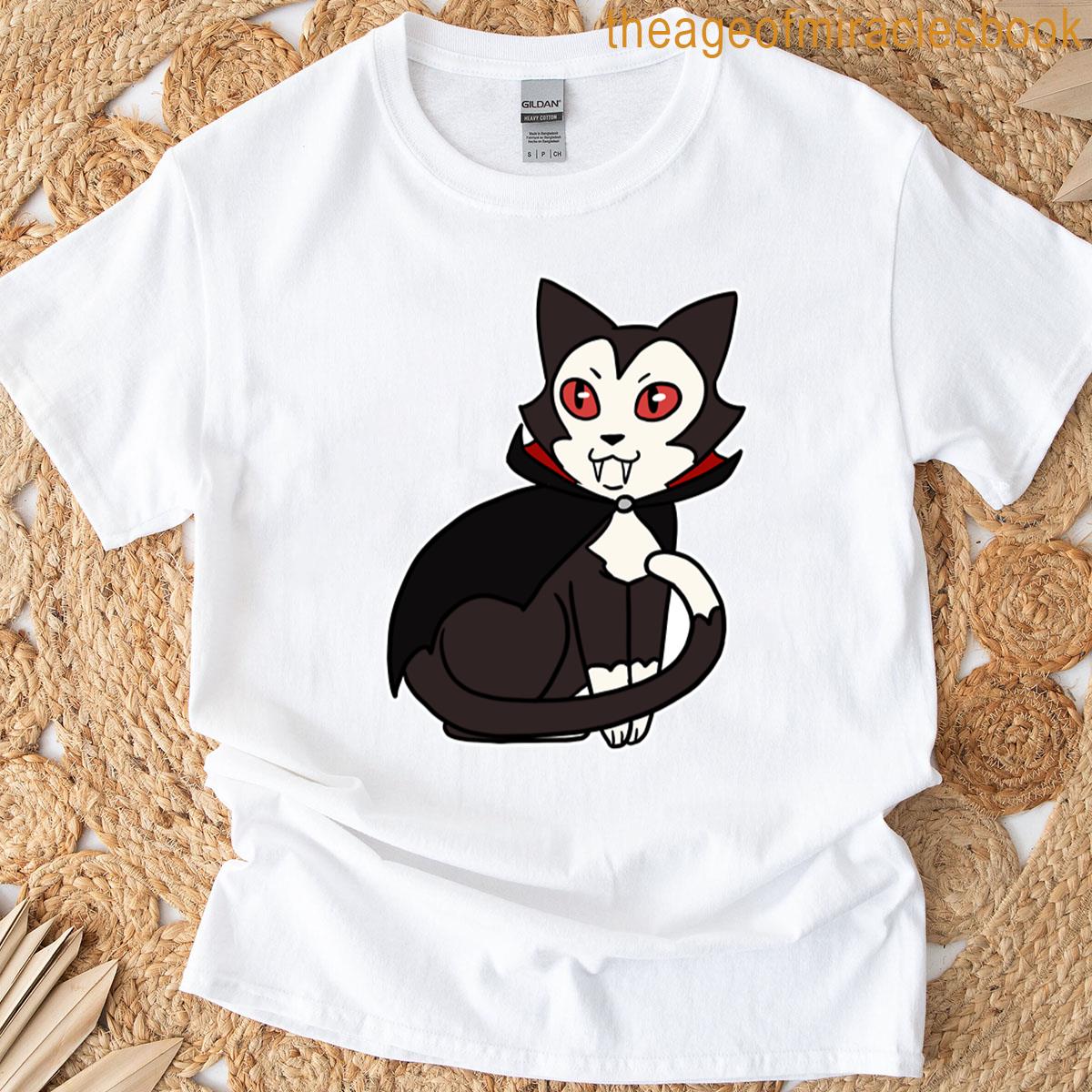 Dracula Cat Premium T-shirt