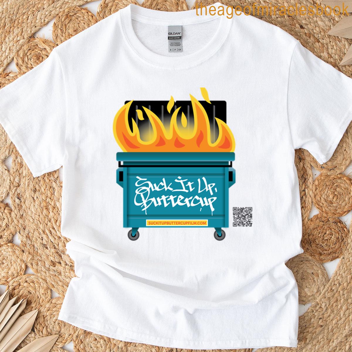Dumpster Fire Oversized T-shirt