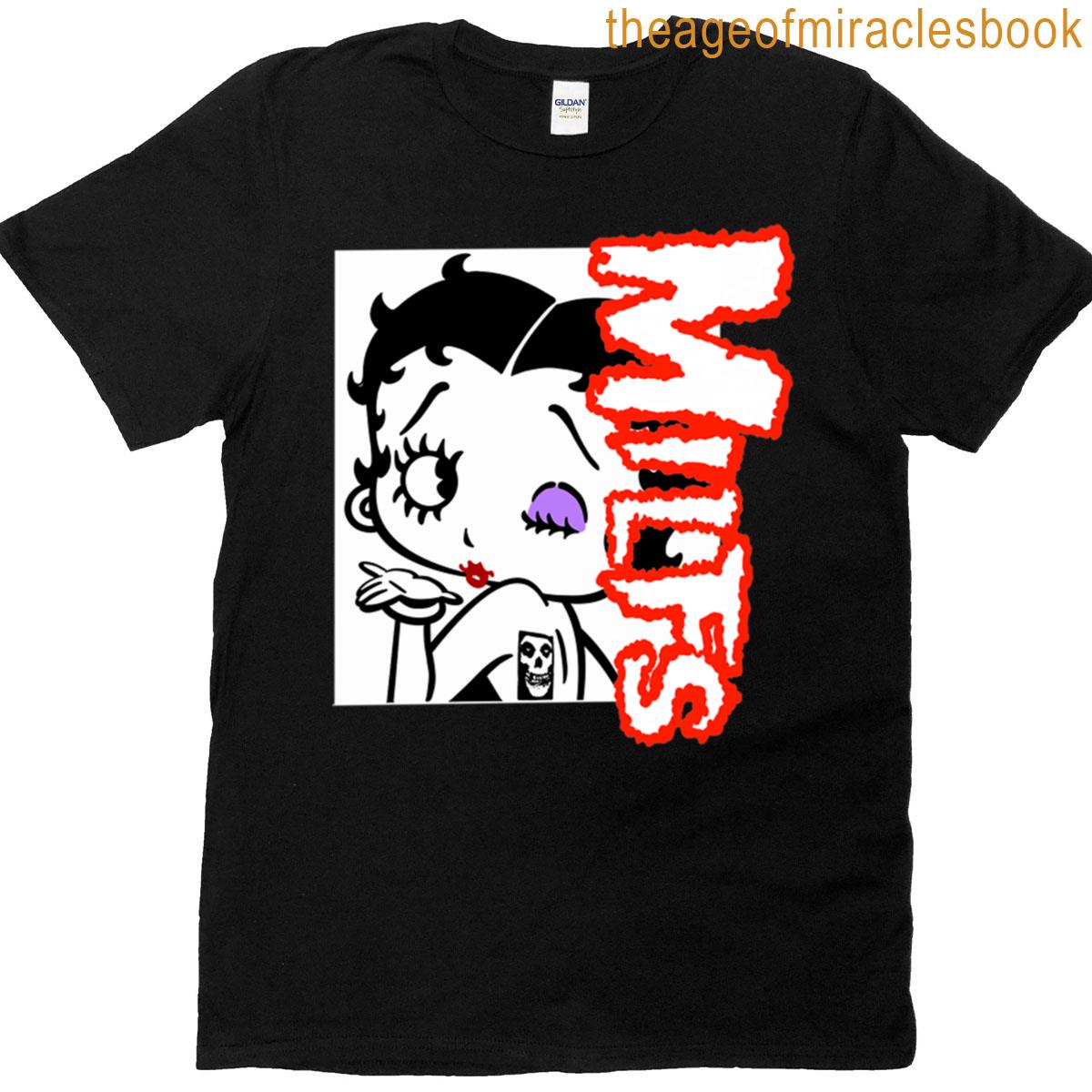 Milfs Betty Boop Oversized T-shirt