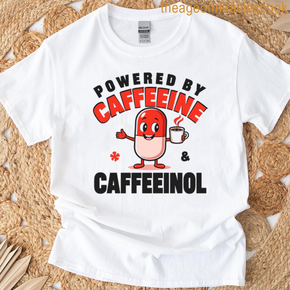 Powered Be Caffeine And Caffeinol Oversized T-shirt