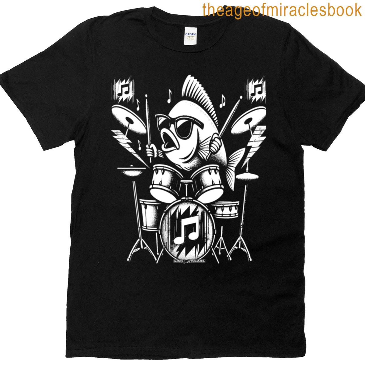 Punky Fish Drummer T-shirt