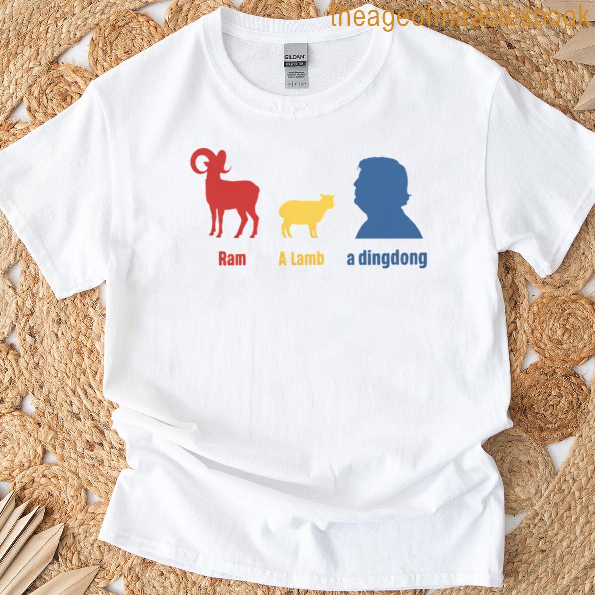 Ram A Lamb A Dingdong Trump T-shirt