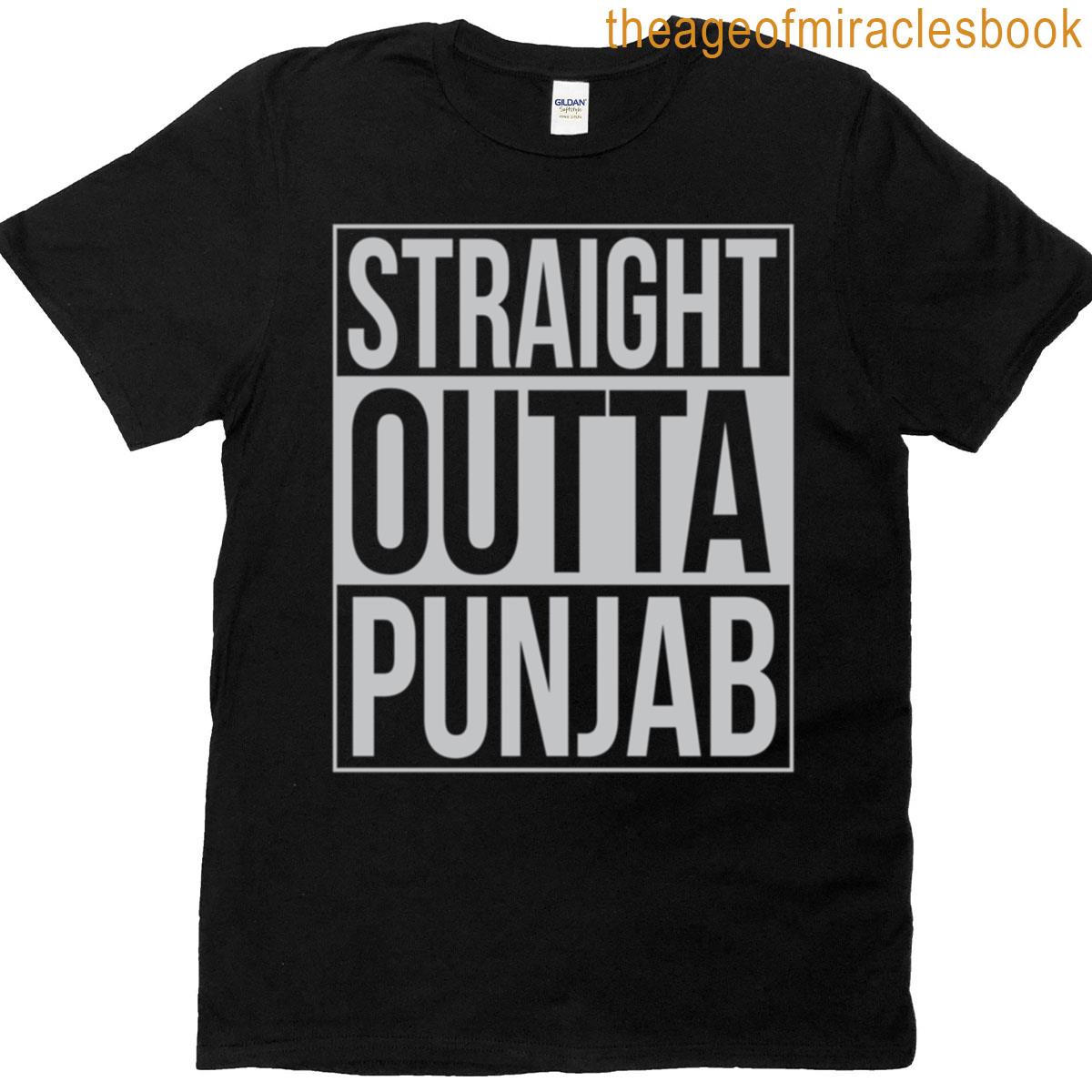 Straight Outta Punjab Oversized T-shirt