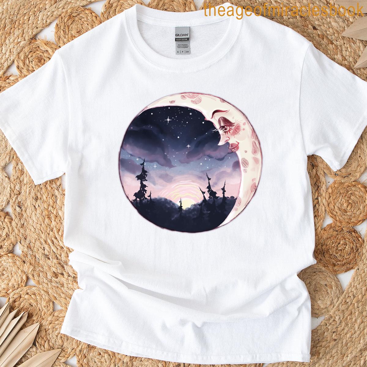 Waxing Crescent Oversized T-shirt