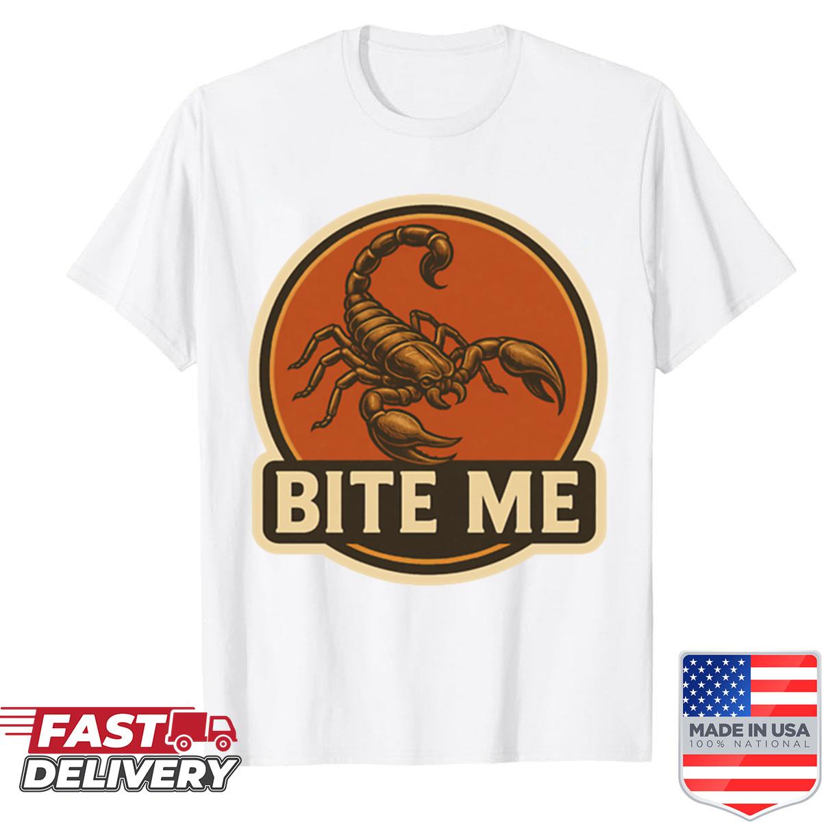 Bite Me Retro Scorpion Shirt