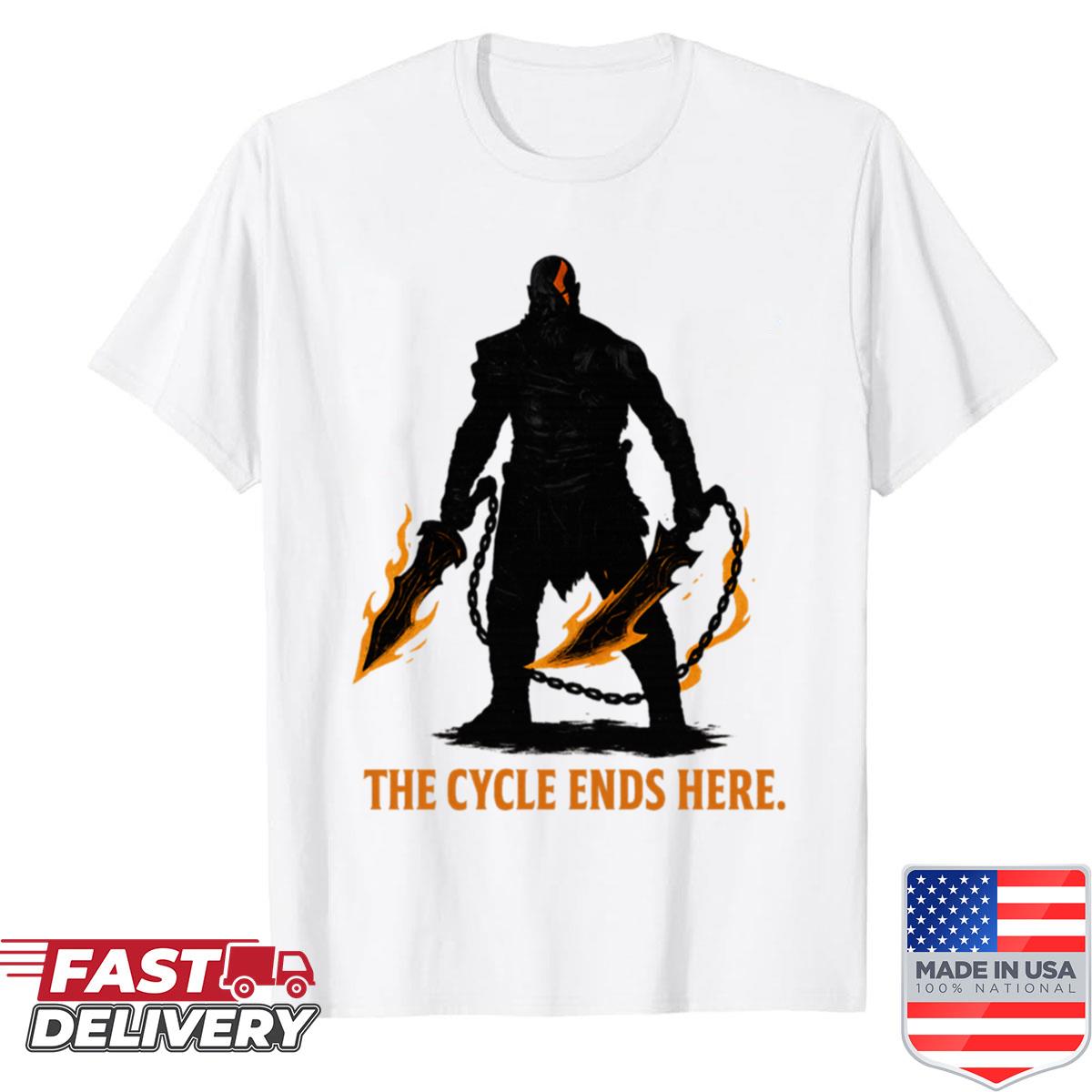 Kratos The Cycle Ends Here Shirt