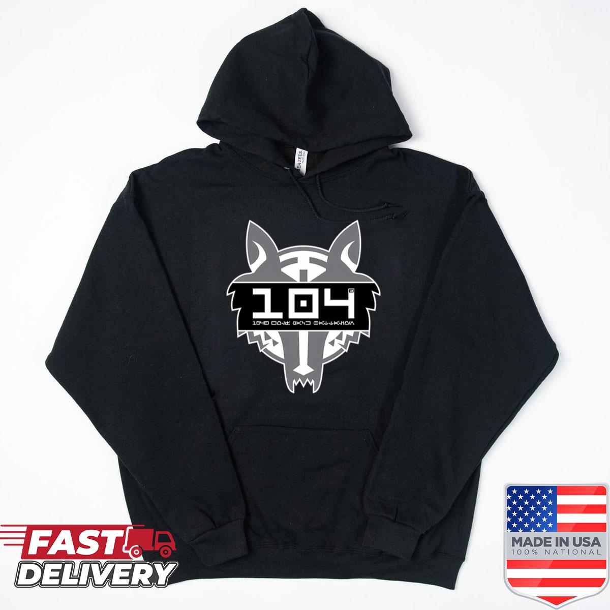Alternative view of 104th Wolf Pack Battalion Logo 1939 Shirt