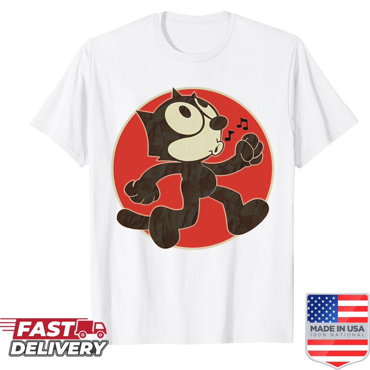 Felix The Cat Keep Walking Shirt