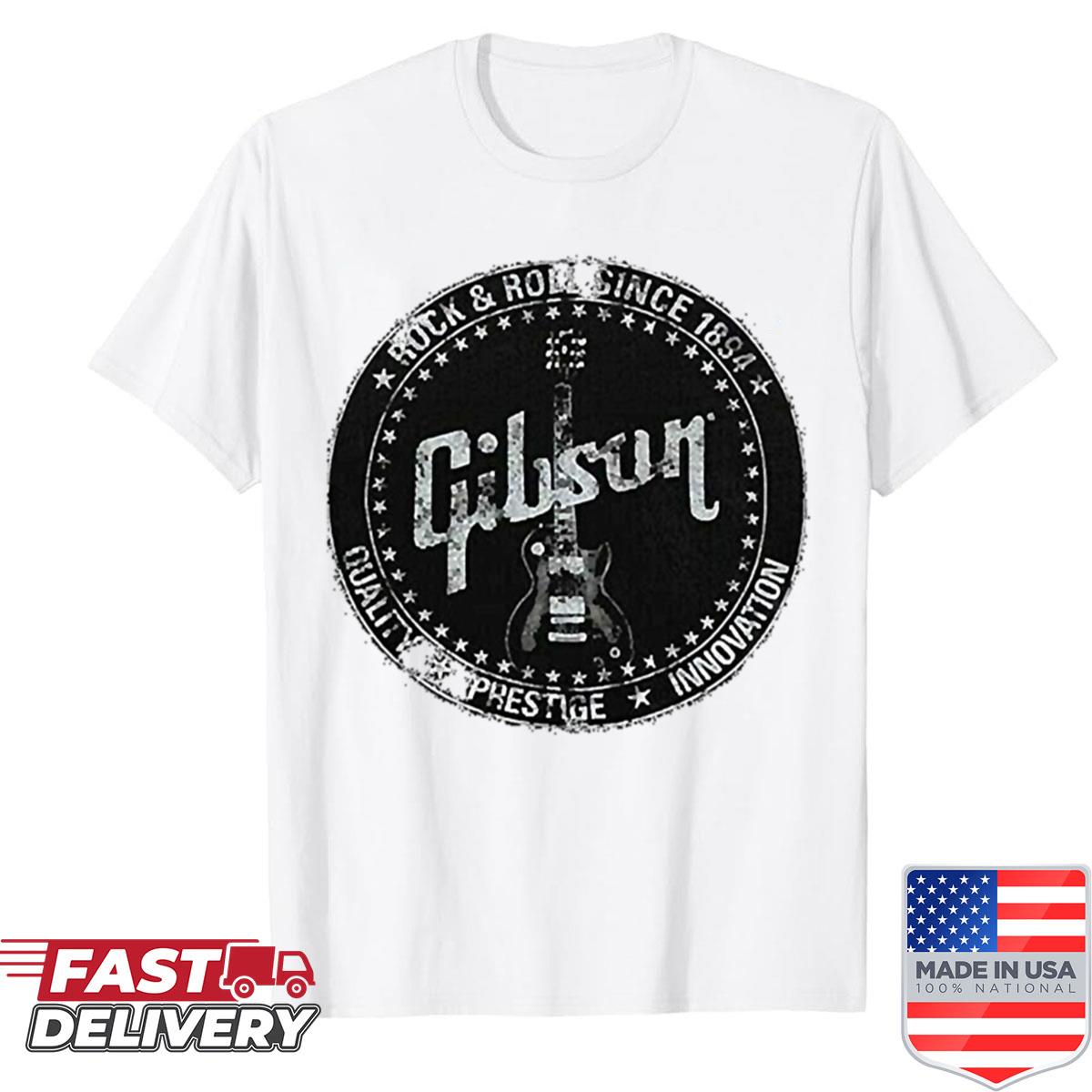 Gibson Distressed Logo Shirt