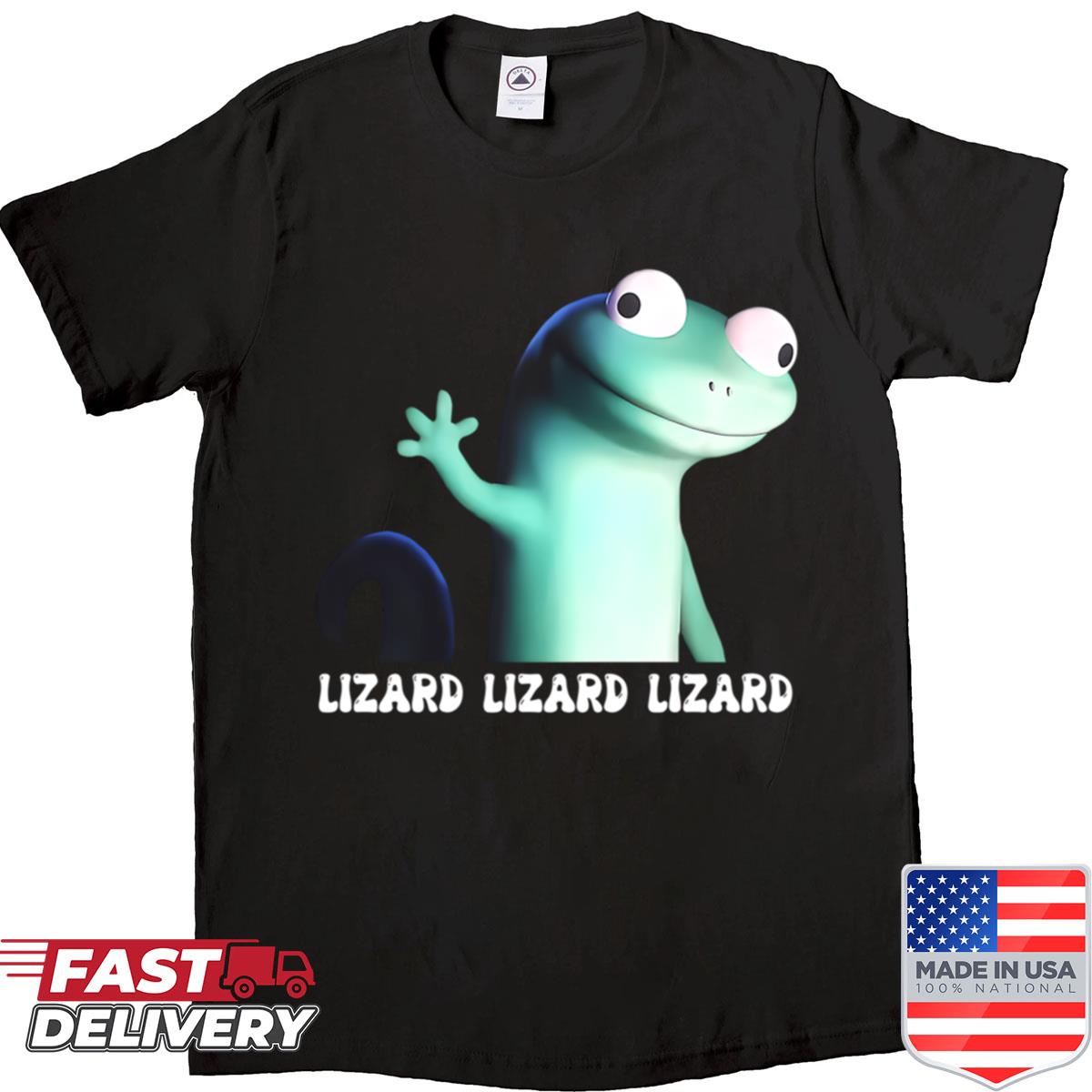Lizard Lizard Lizard Meme Vintage Shirt