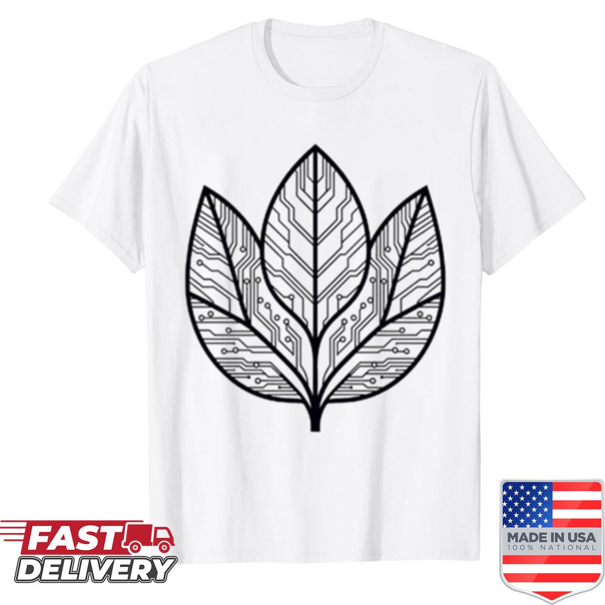 Tech Leaf Circuit Shirt