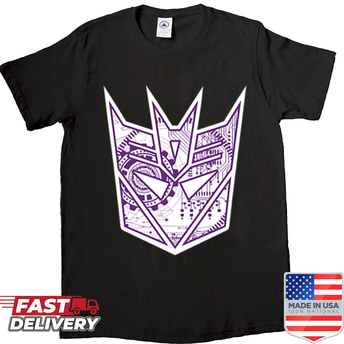 Transformers Decepticon Circuit Logo Shirt