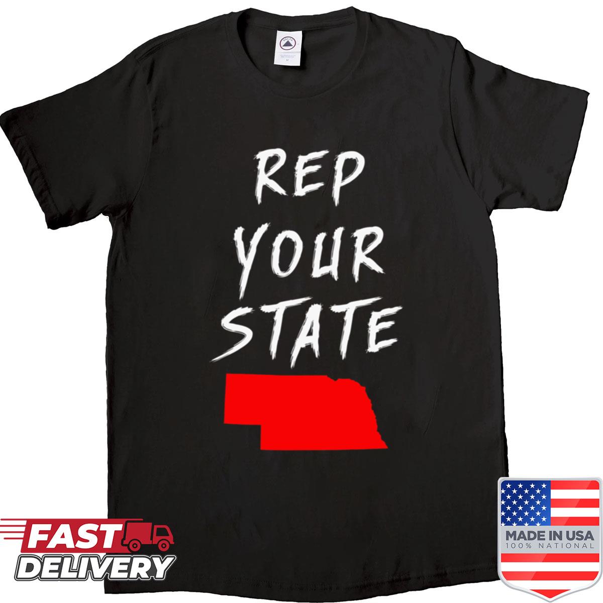 Rep Your State Nebraska Shirt