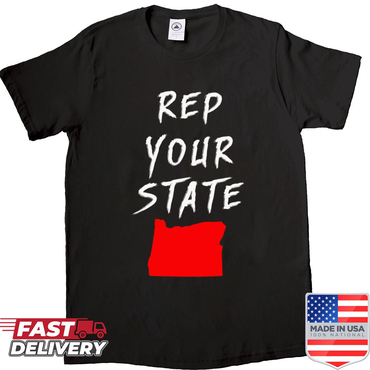 Rep Your State Oregon Shirt