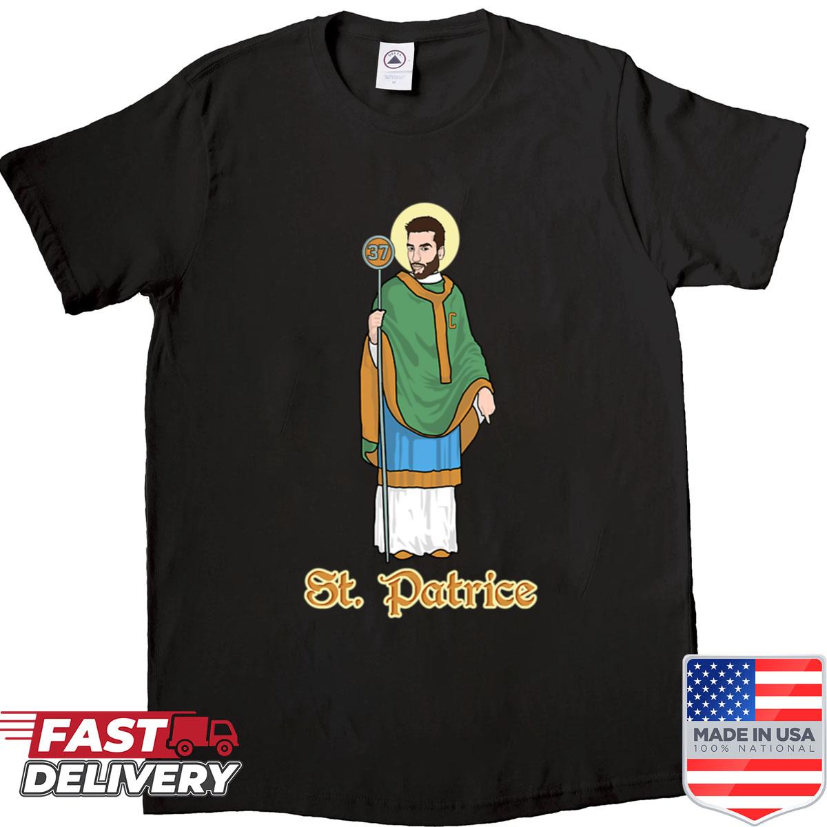 Saint Patrice Updated With Captains Patch Shirt