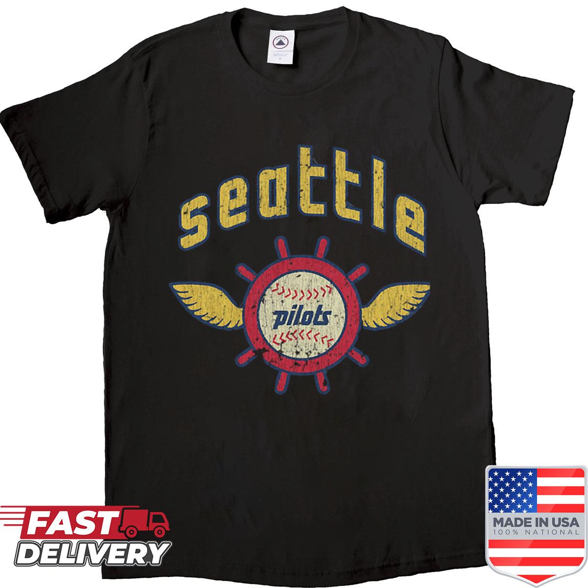 Seattle Pilots Baseball Shirt