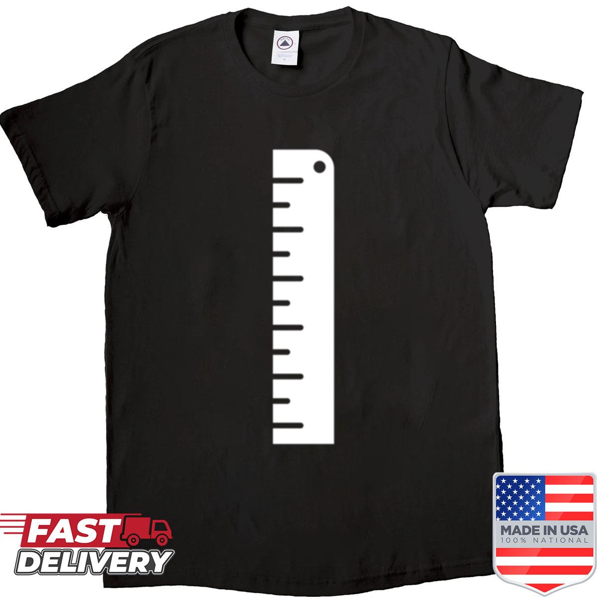 White Ruler Basic Ruler Shirt