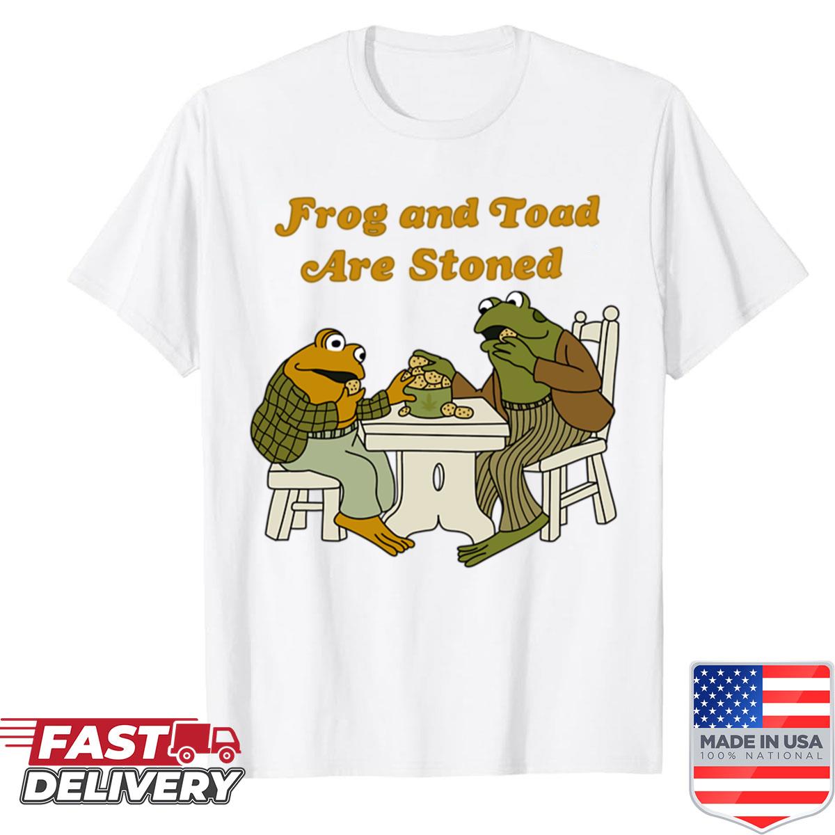 Frog And Toad Are Stoned Shirt
