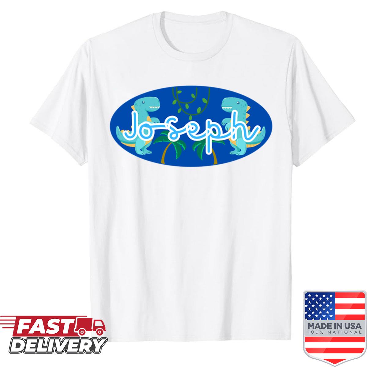 Joseph Boy Name Plaque Shirt
