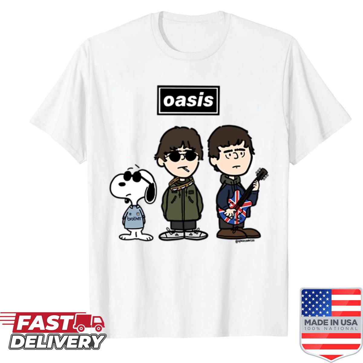 Oasis X Snoopy Shirt