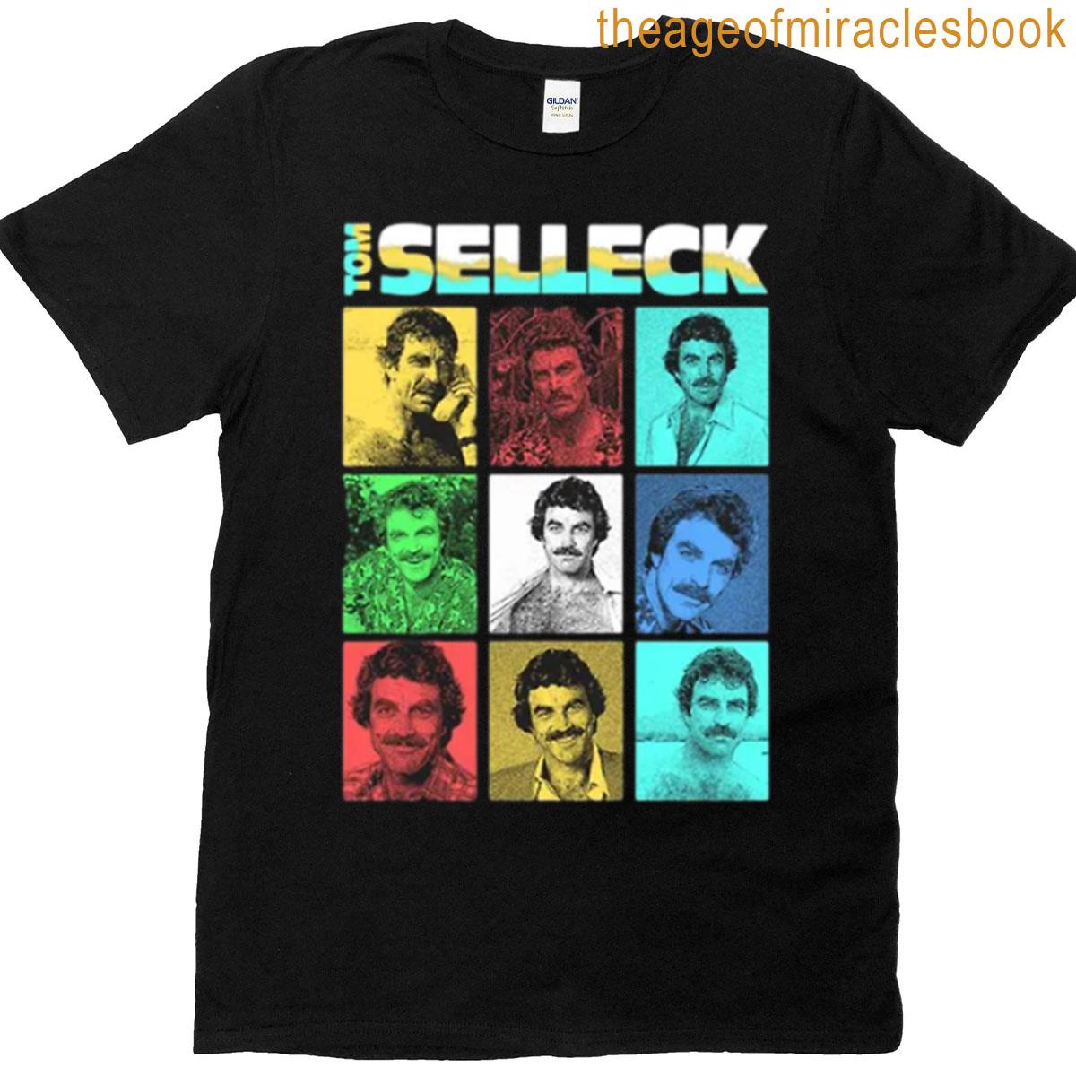 70s 80s Tom Selleck Actor T-shirt