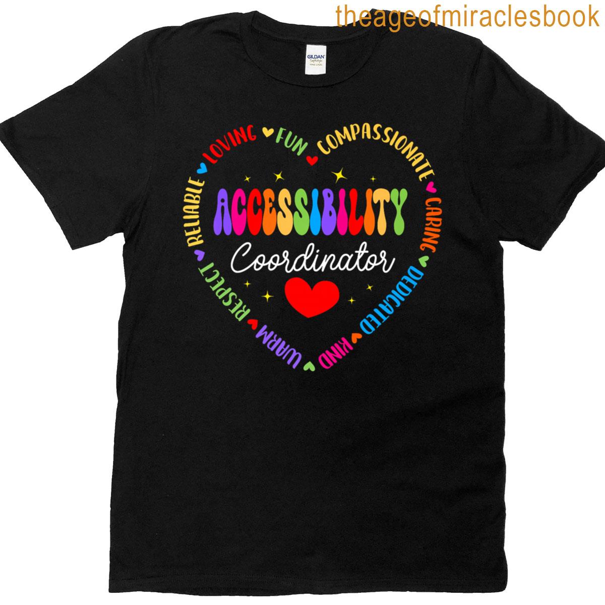 Accessibility Coordinator Squad Special Education Teacher Ed Premium T-shirt