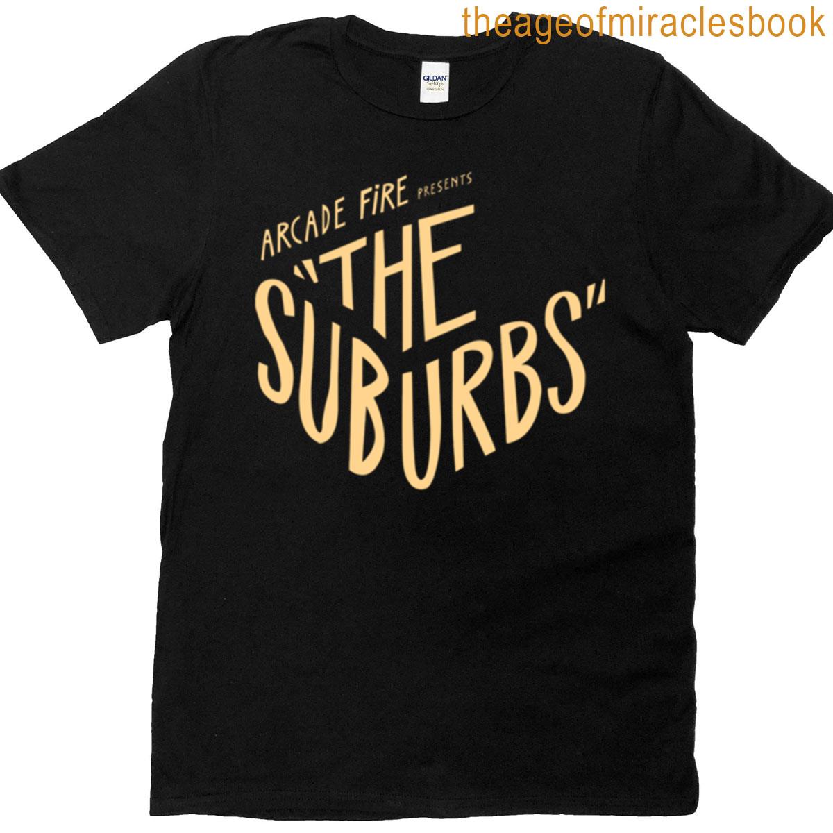 Arcade Fire The Suburbst —logo T-shirt
