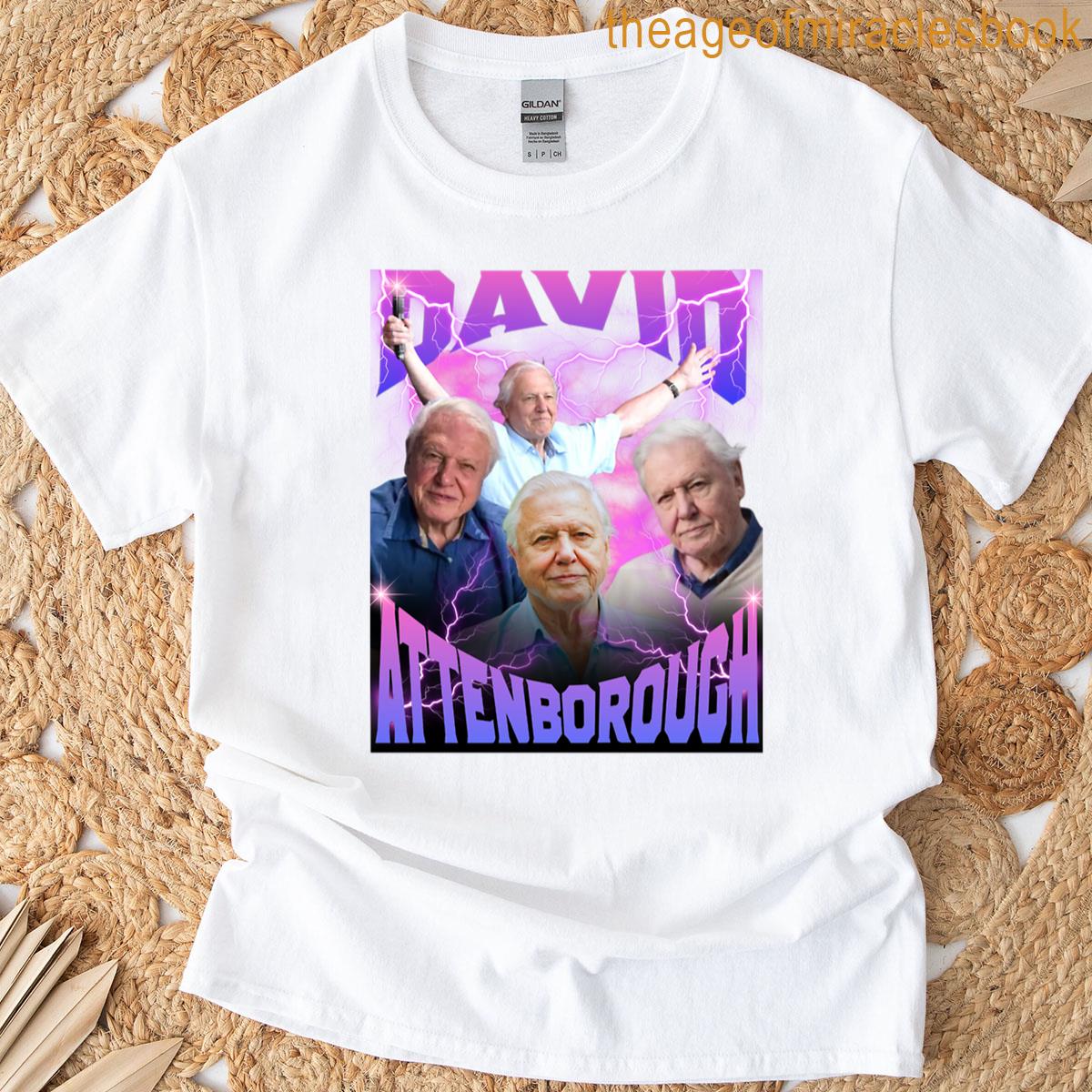 David Attenborough Bbc Nature Documentary Lover Bootleg Rap T-shirt