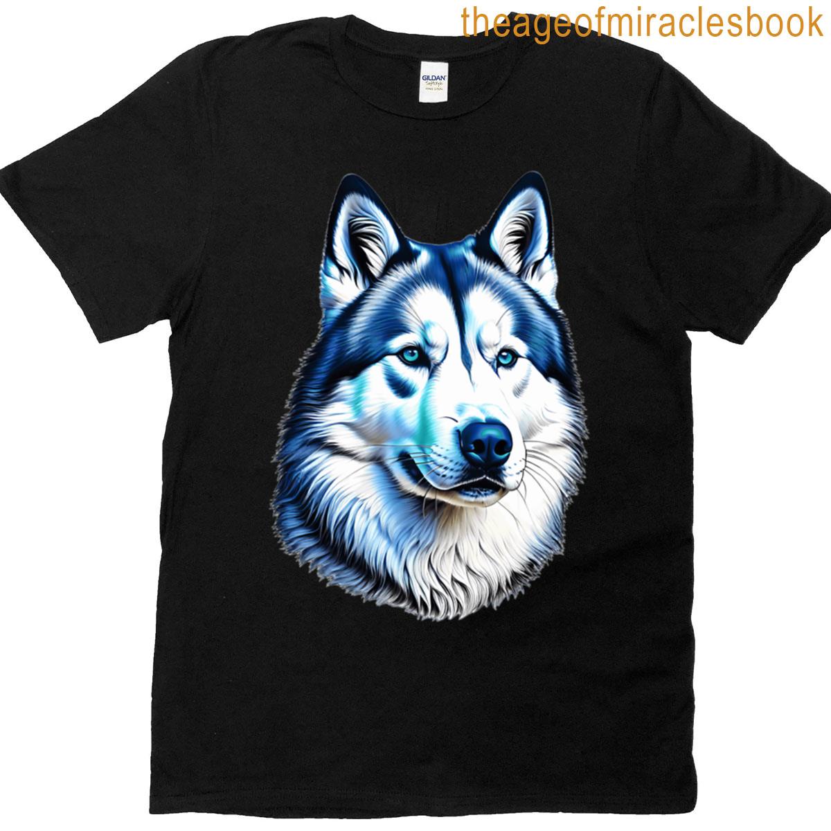 Divine Husky Doodles T-shirt