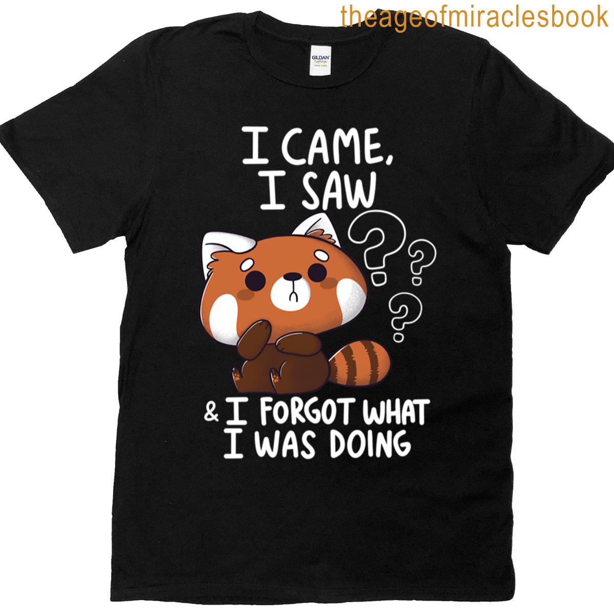 Forgetful Red Panda T-shirt