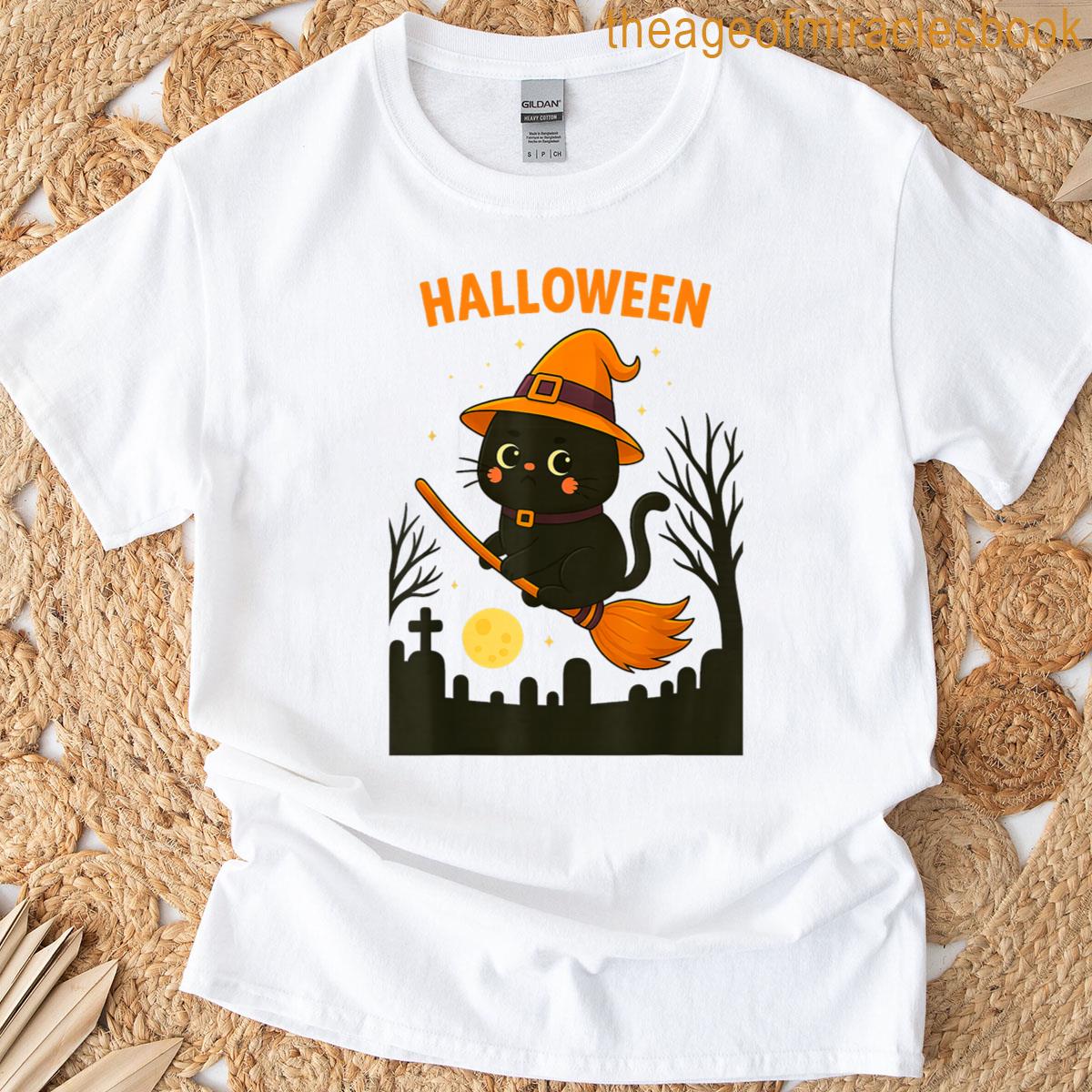 Ghost Weird Kitten Cat Meme T-shirt