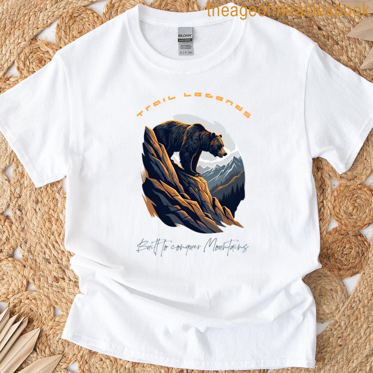 Grizzly Bear Trail Running Strength Mountain T-shirt