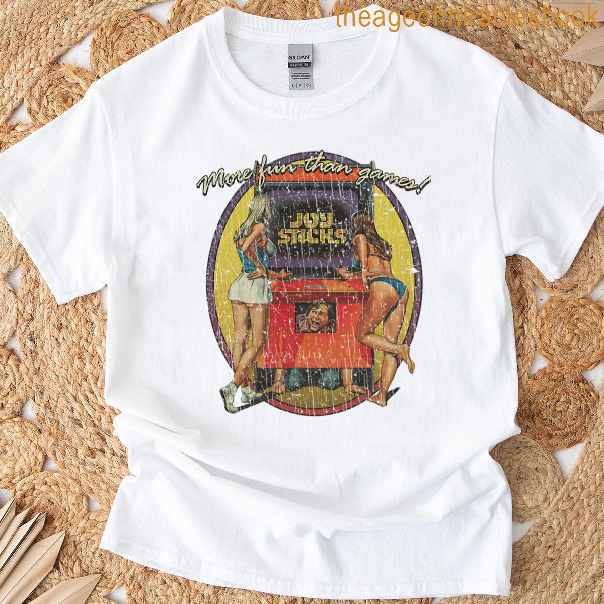 Joysticks More Fun Than Games 1983 T-shirt