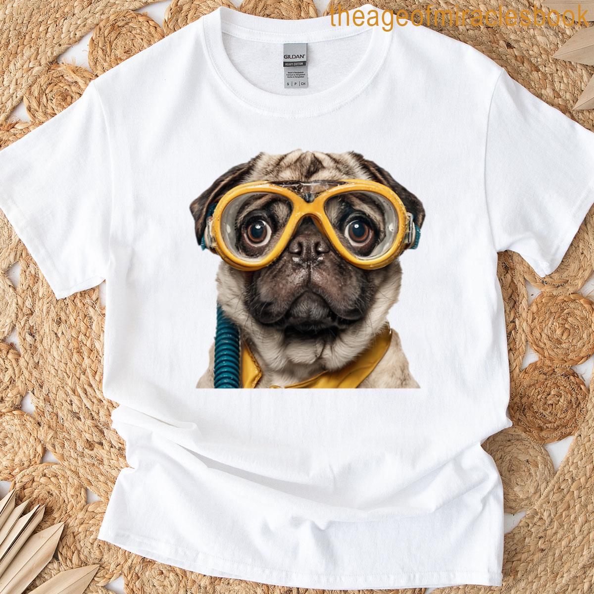 Pug Snorkel T-shirt