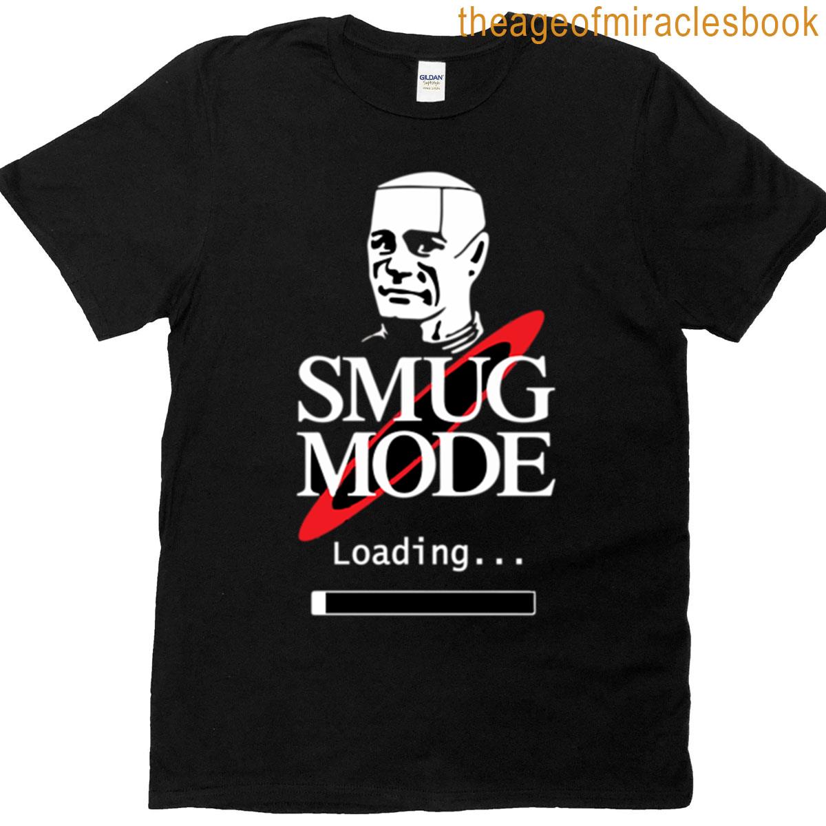 Smug Mode Smeg Head Red Dwarf Kryten T-shirt