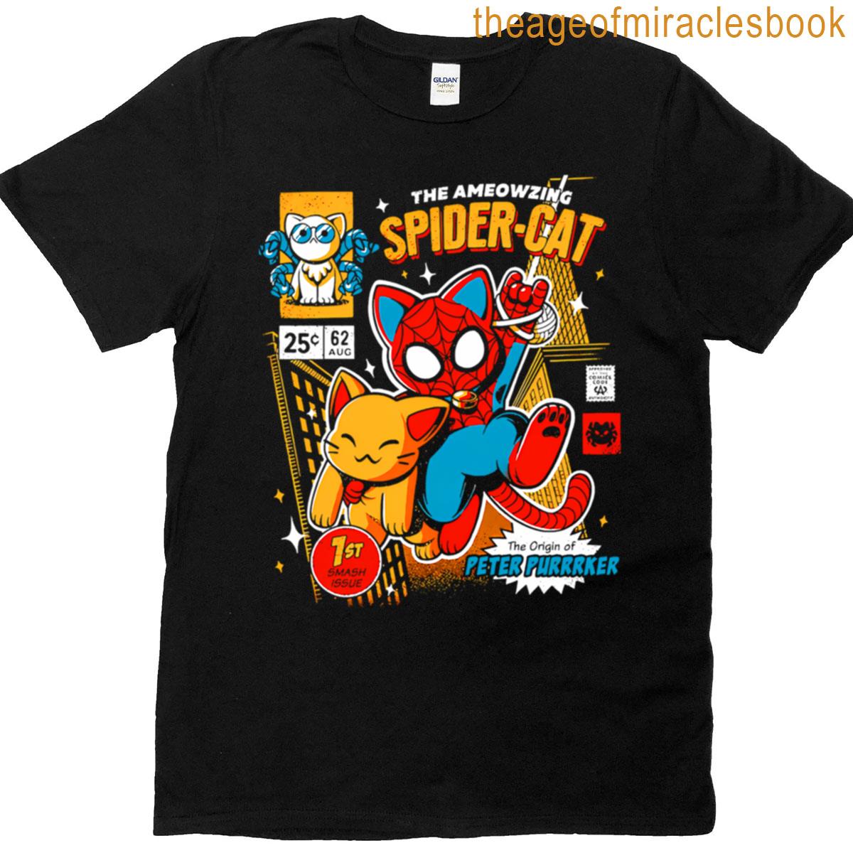 The Ameozing Spider Cat Spider Cat T-shirt