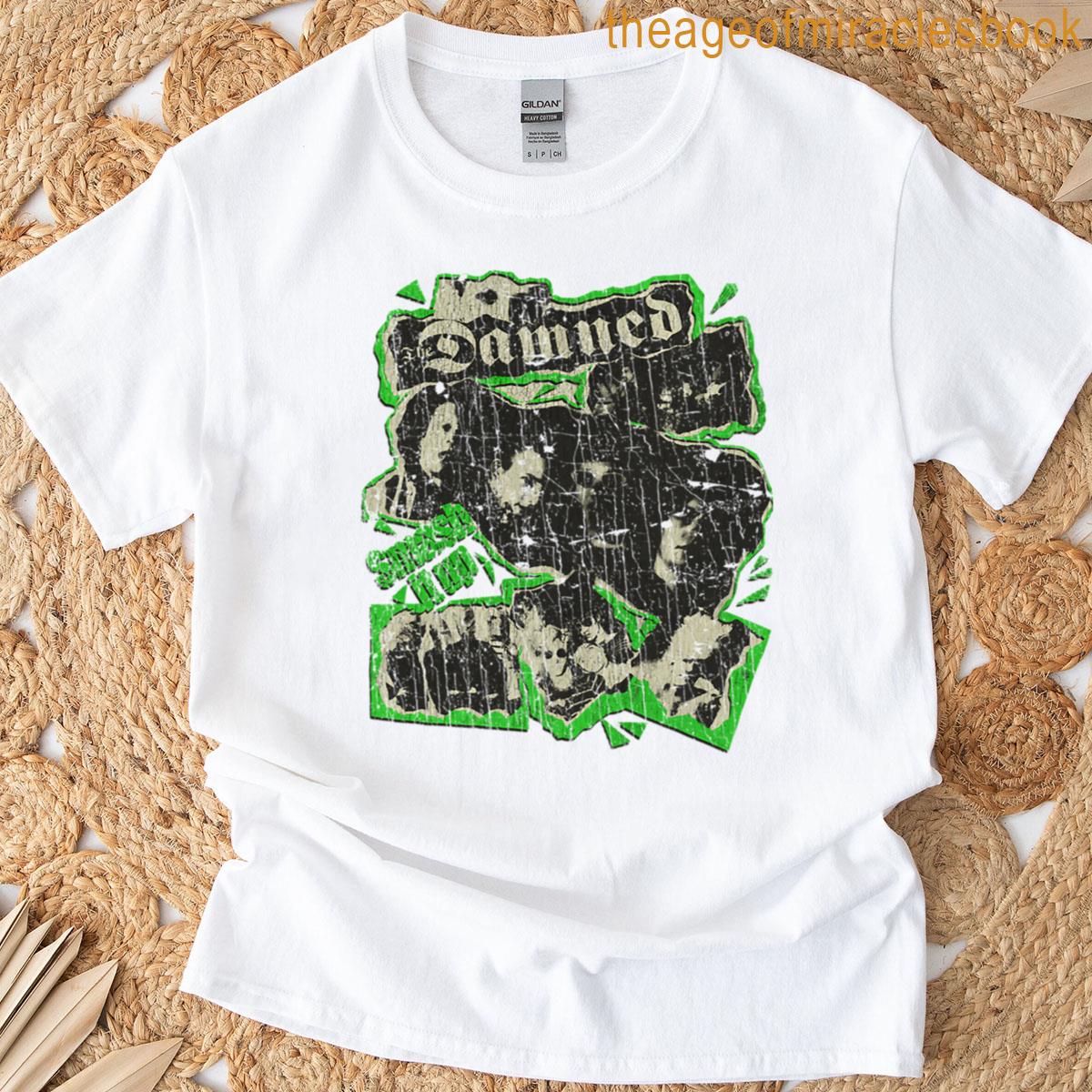 The Damned Smash It Up 1979 T-shirt