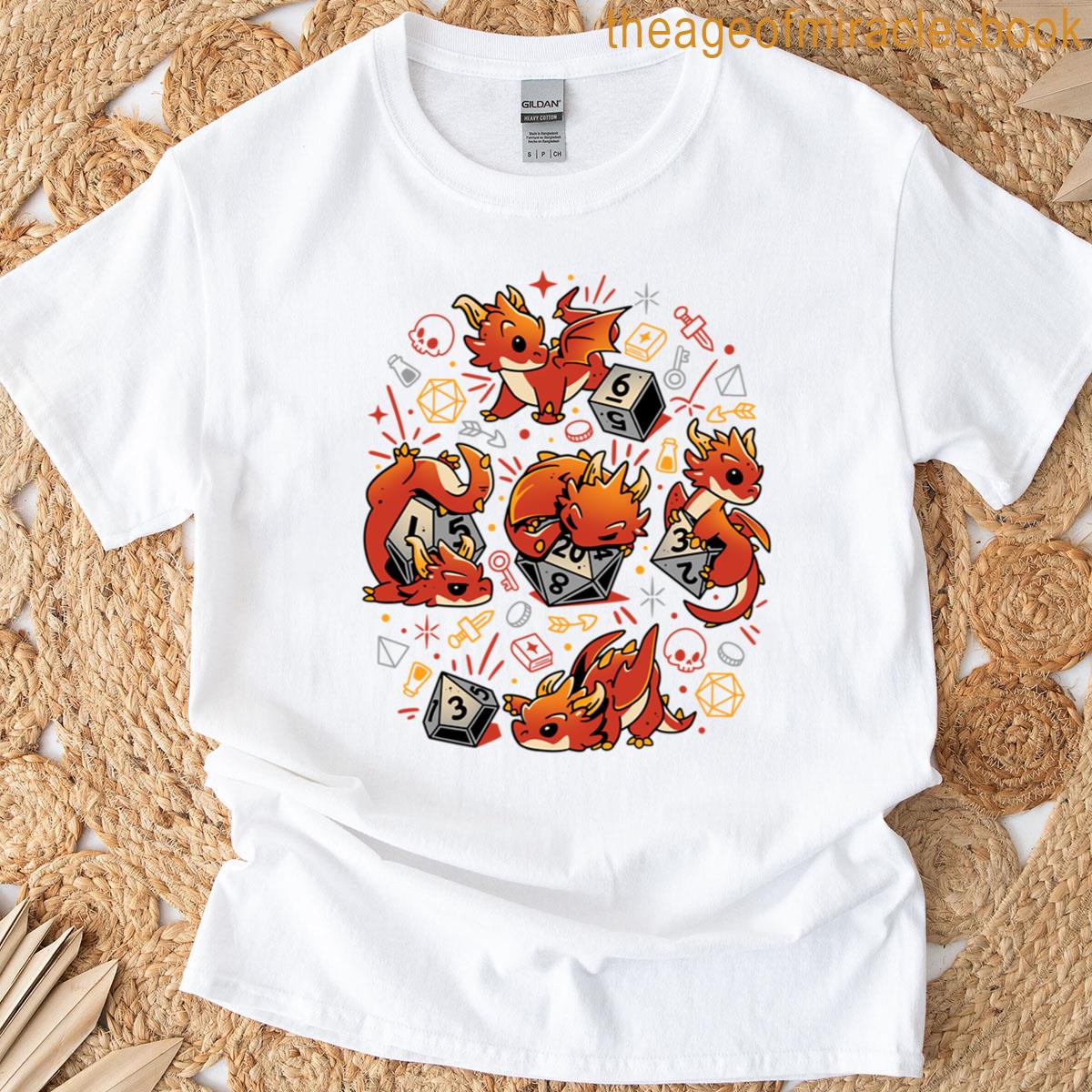 Tiny Dragon Dice T-shirt