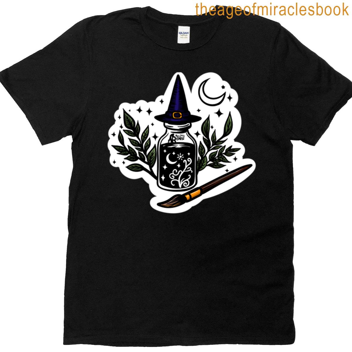 Witchs Spell Jar Color T-shirt