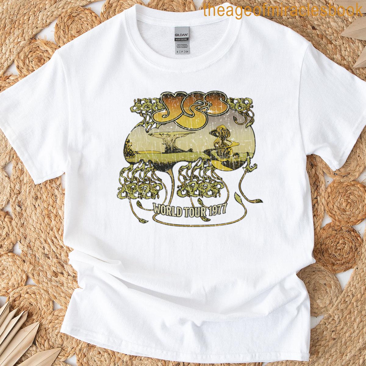 Yes World Tour 1977 T-shirt