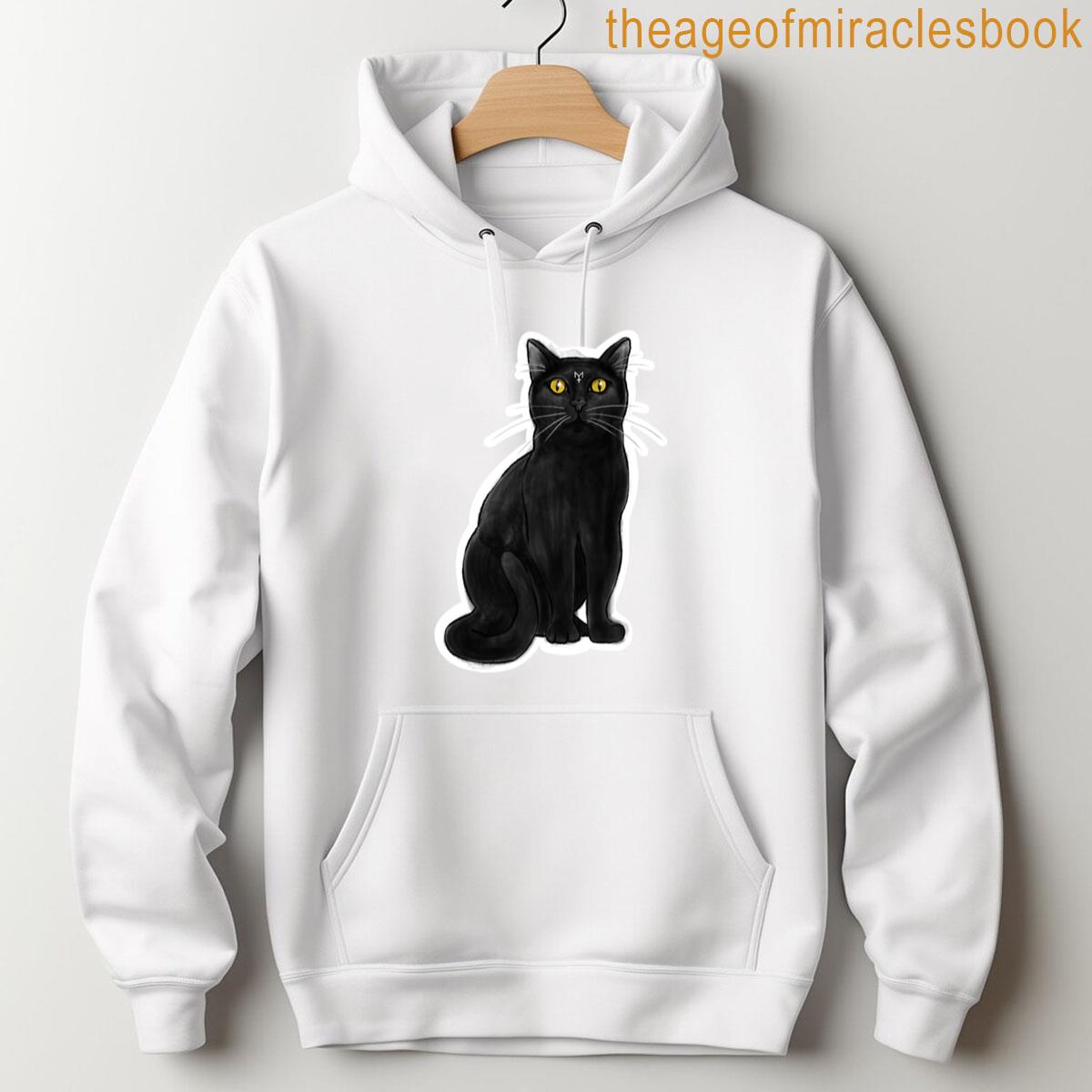 Alternative view of A Black Cat T-shirt