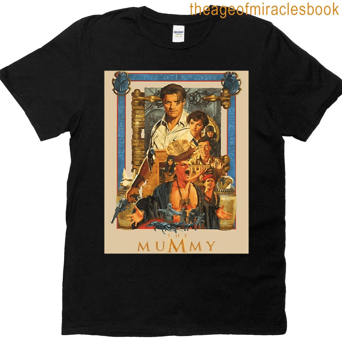Brendan Fraser Poster- The Mummy T-shirt Brendan Fraser Poster- The Mummy T-shirt