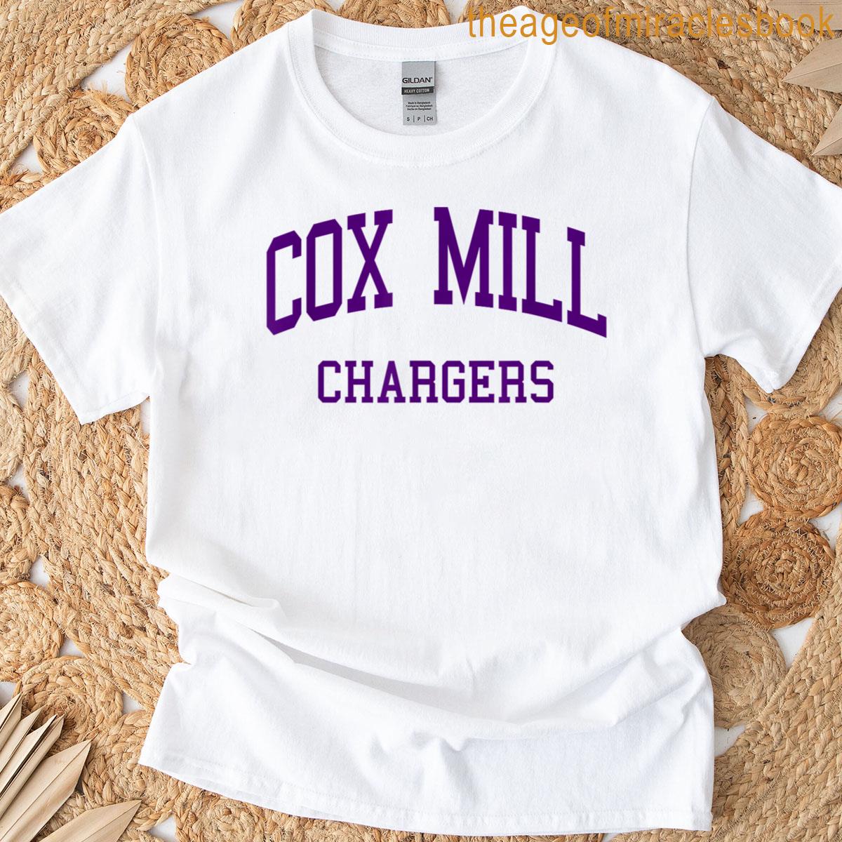 Cox Mill High School Hs Concord Nc Retro T-shirt