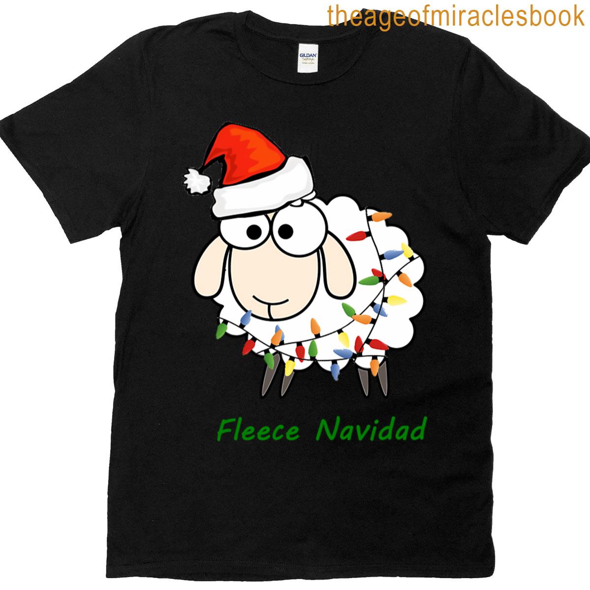 Fleece Navidad – Christmas Sheep T-shirt