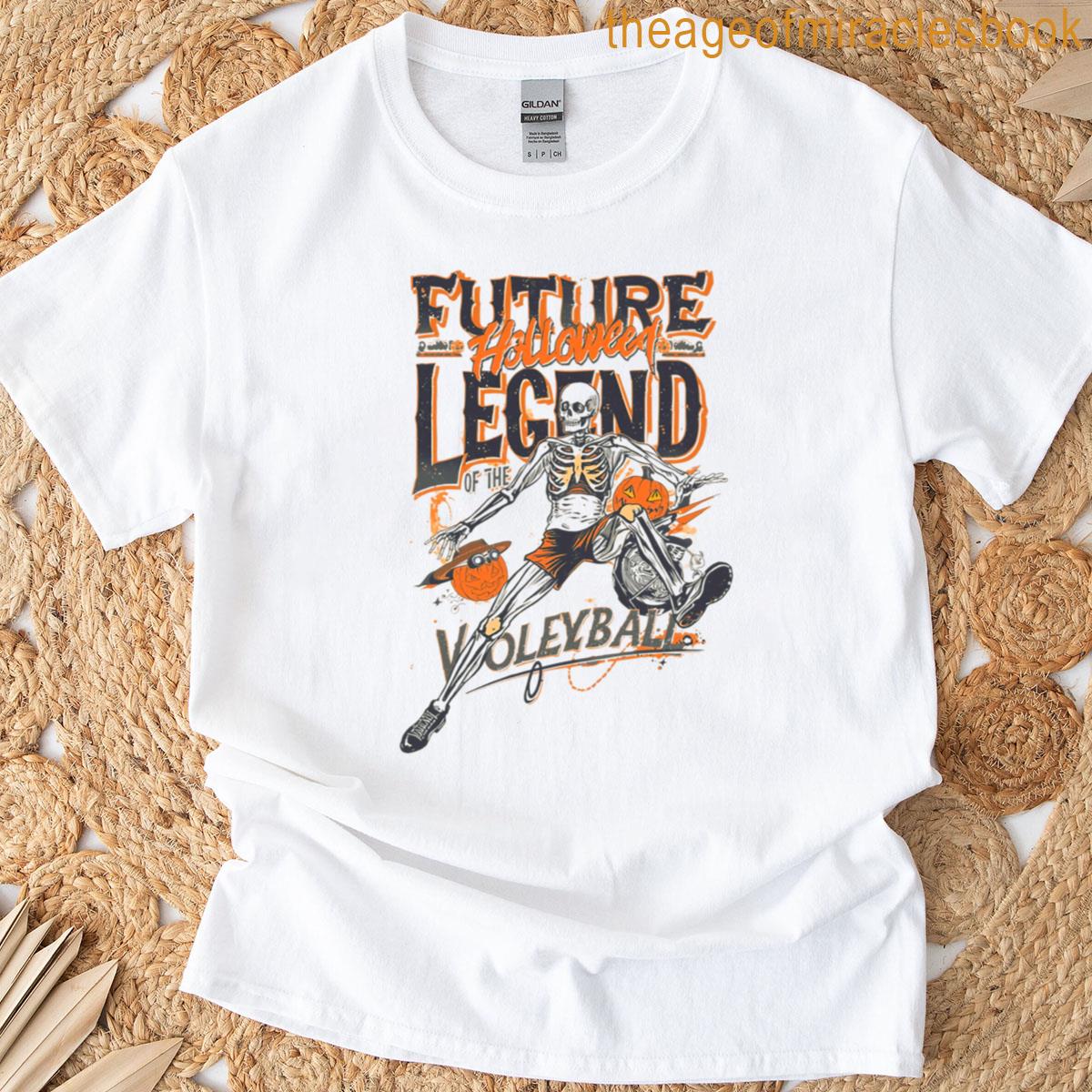 Future Volleyball Skeleton Oversized T-shirt